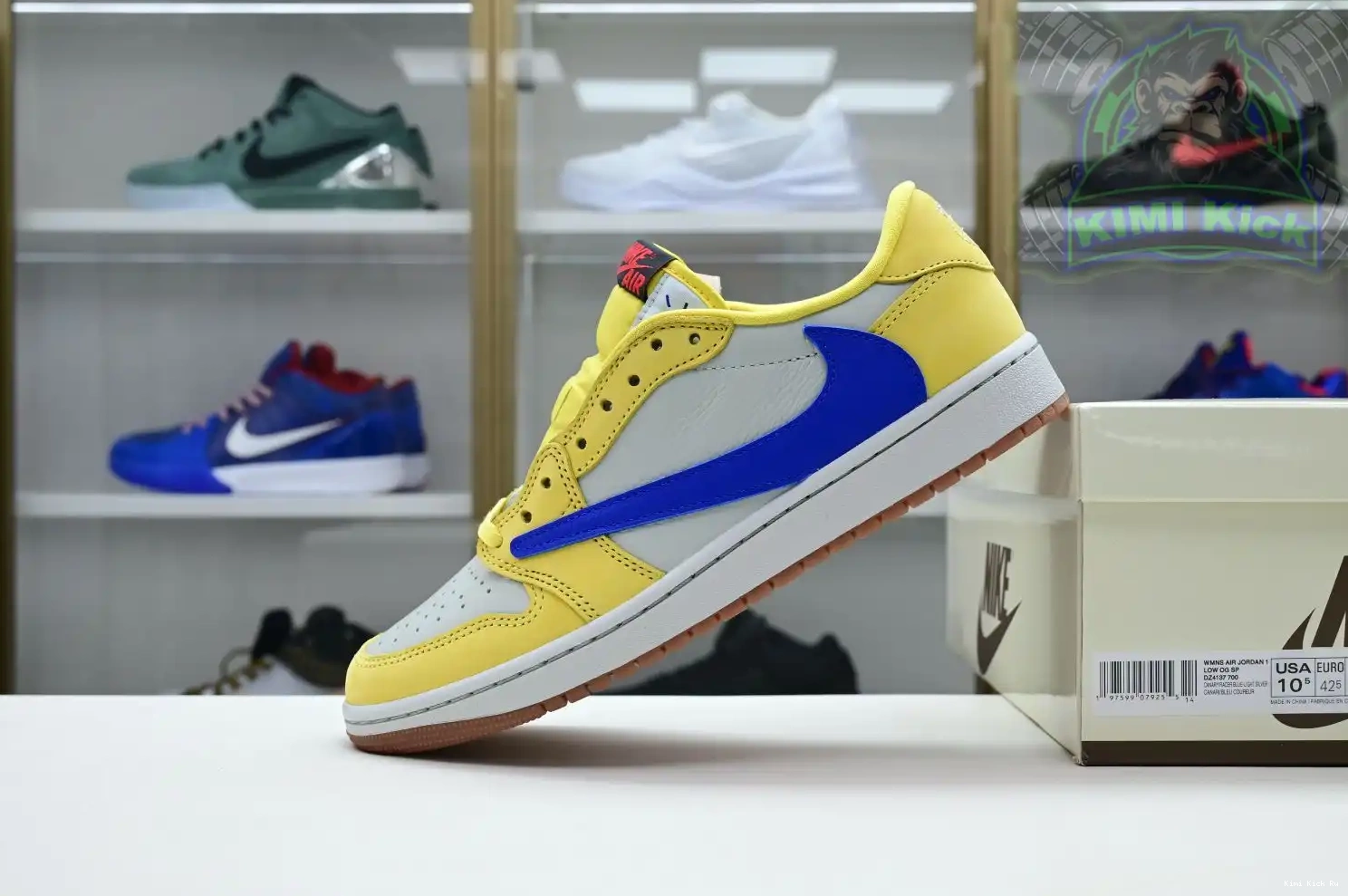 1Low Canary Travis Jordan Kimikick Jordan Air Scott x 0704